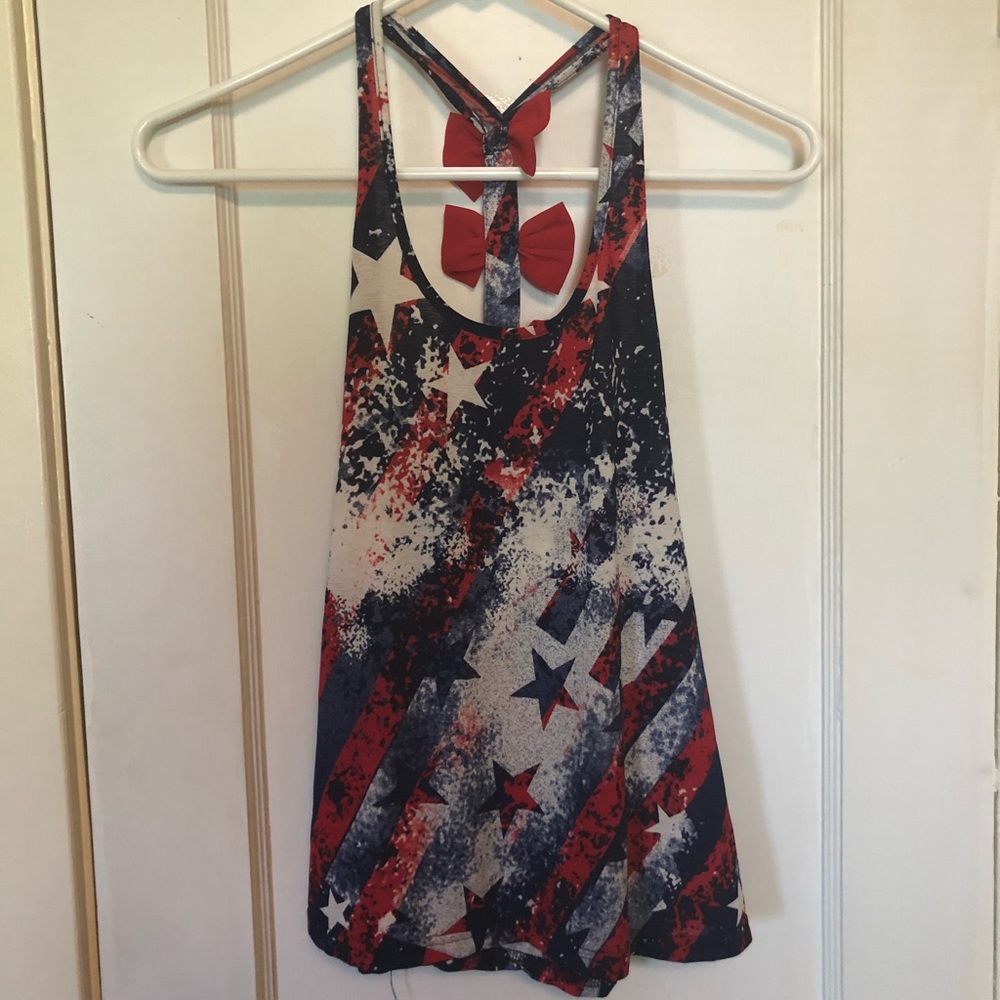 4th of July tank top